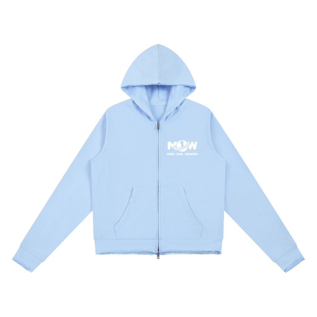 Women’s Raw Edge Full Zip Hoodie