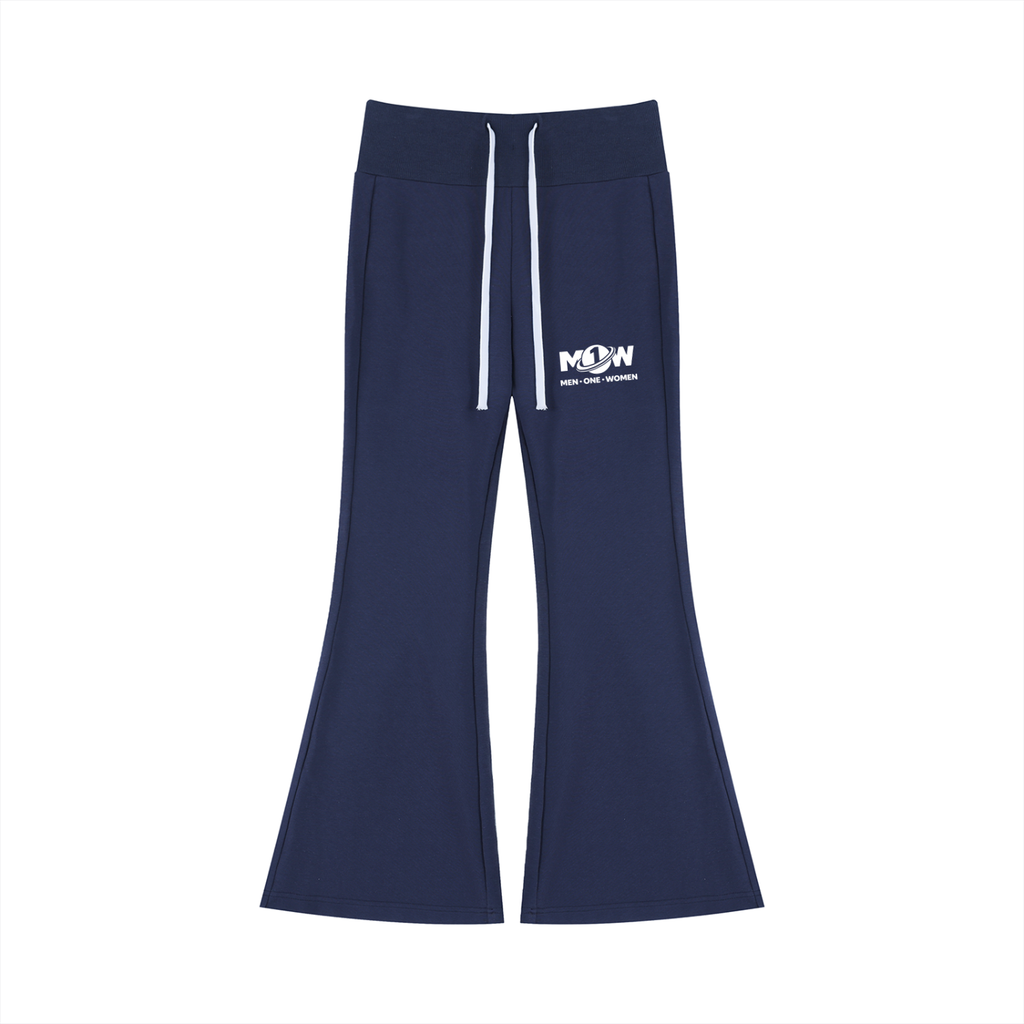 Women's Drawstring Flared Leg Pants