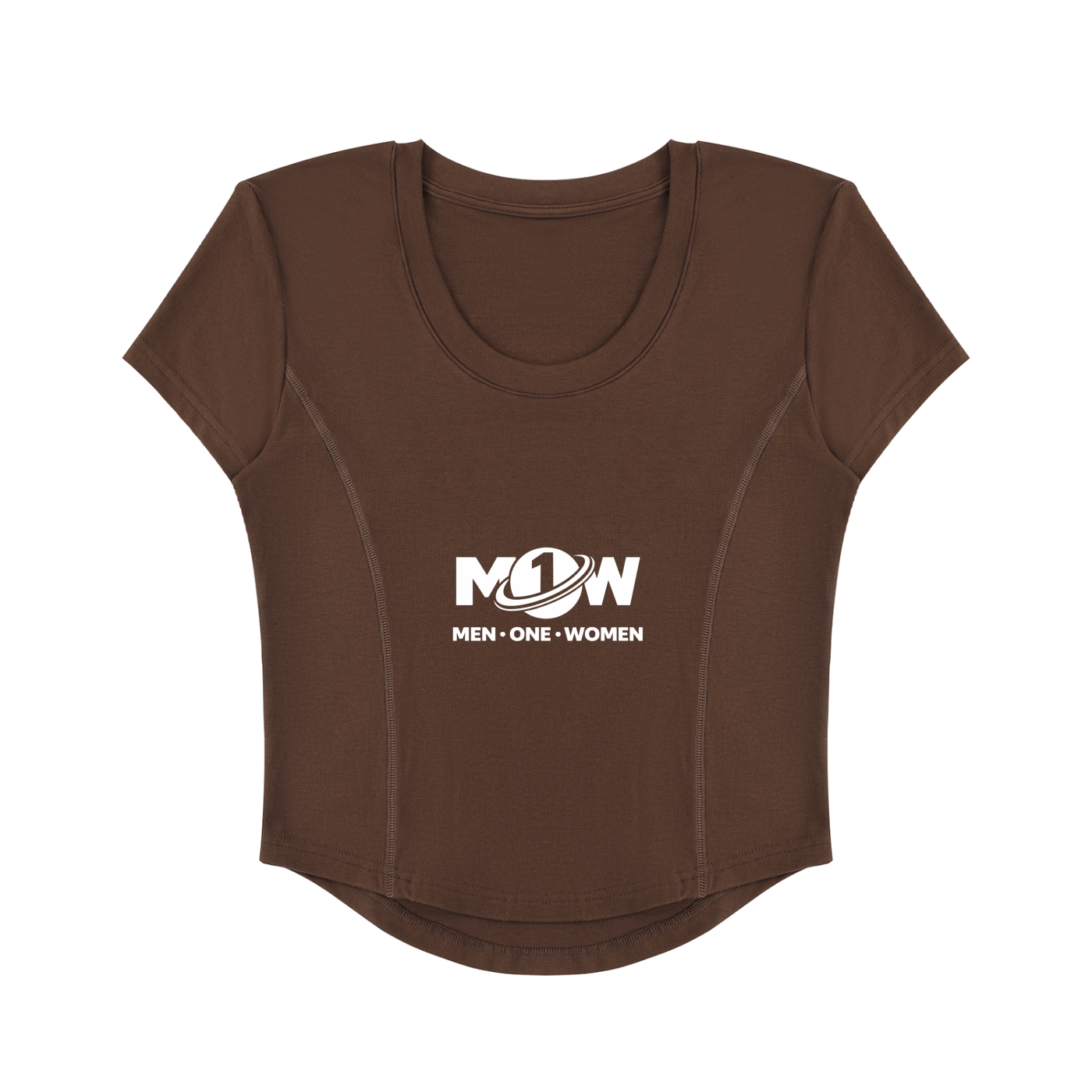 Women's Paneled Crop T-Shirt