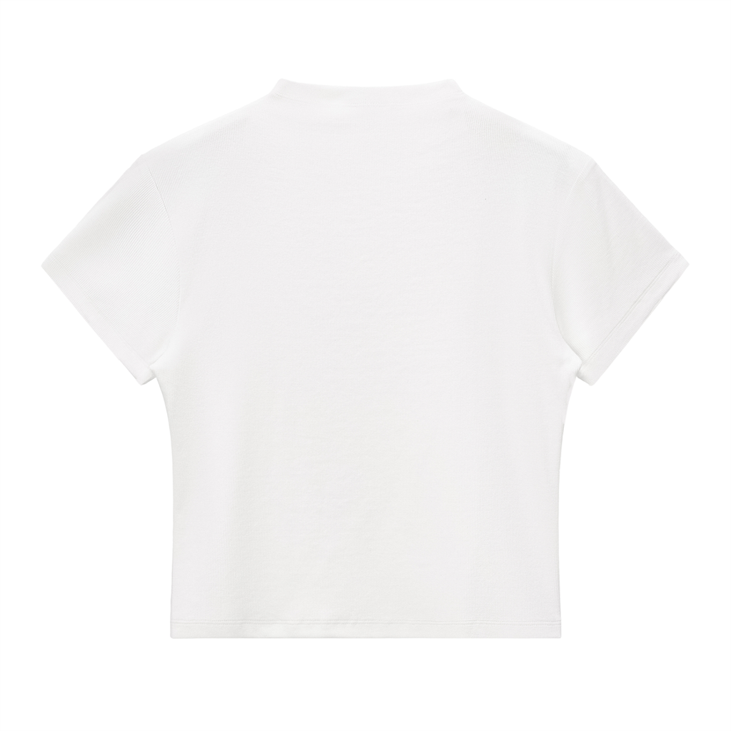 Essential Slim Fit Mock Neck T-Shirt