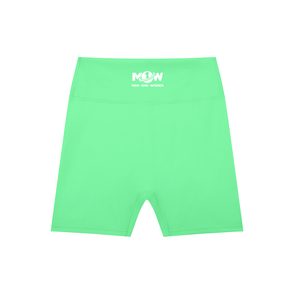 High-Waisted Blend Biker Shorts