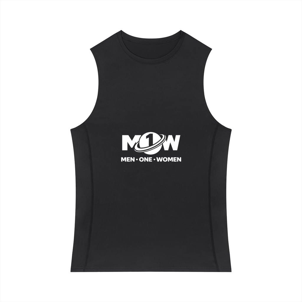 Men's Slim-Fit Topstitch Tank Top