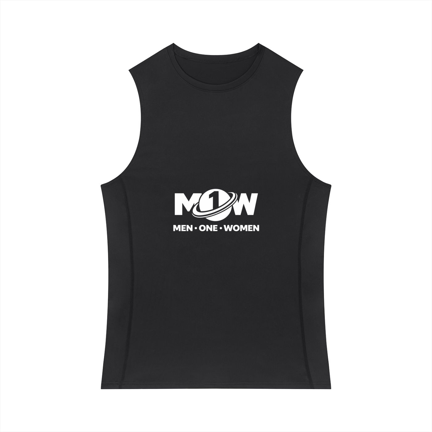 Men's Slim-Fit Topstitch Tank Top