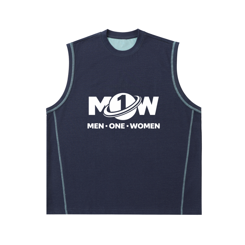 Contrast Panel Cooling Performance Tank Top