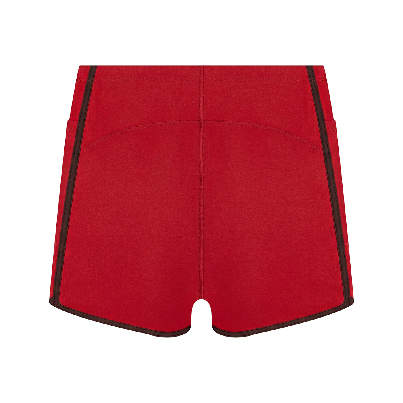 Women's High Rise Color Block Yoga Shorts