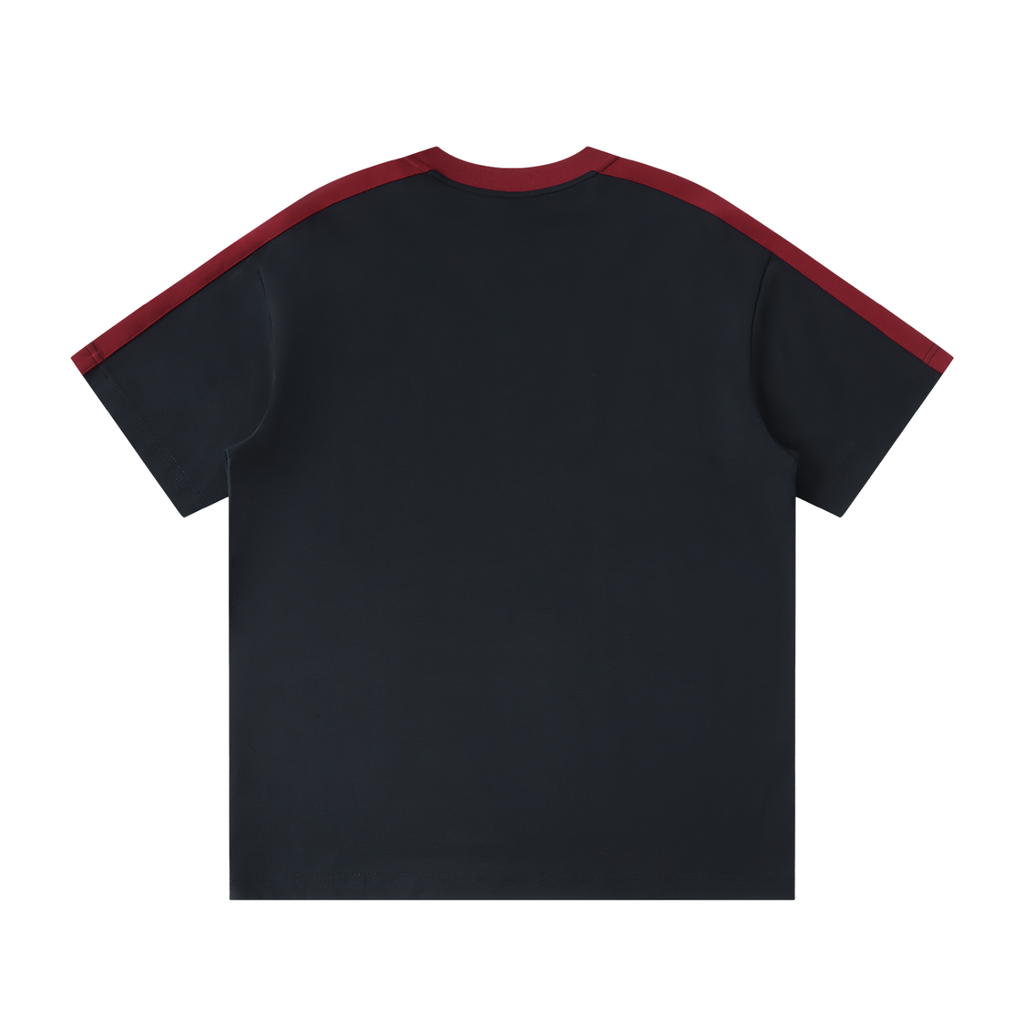 Unisex Colorblock Striped T-Shirt