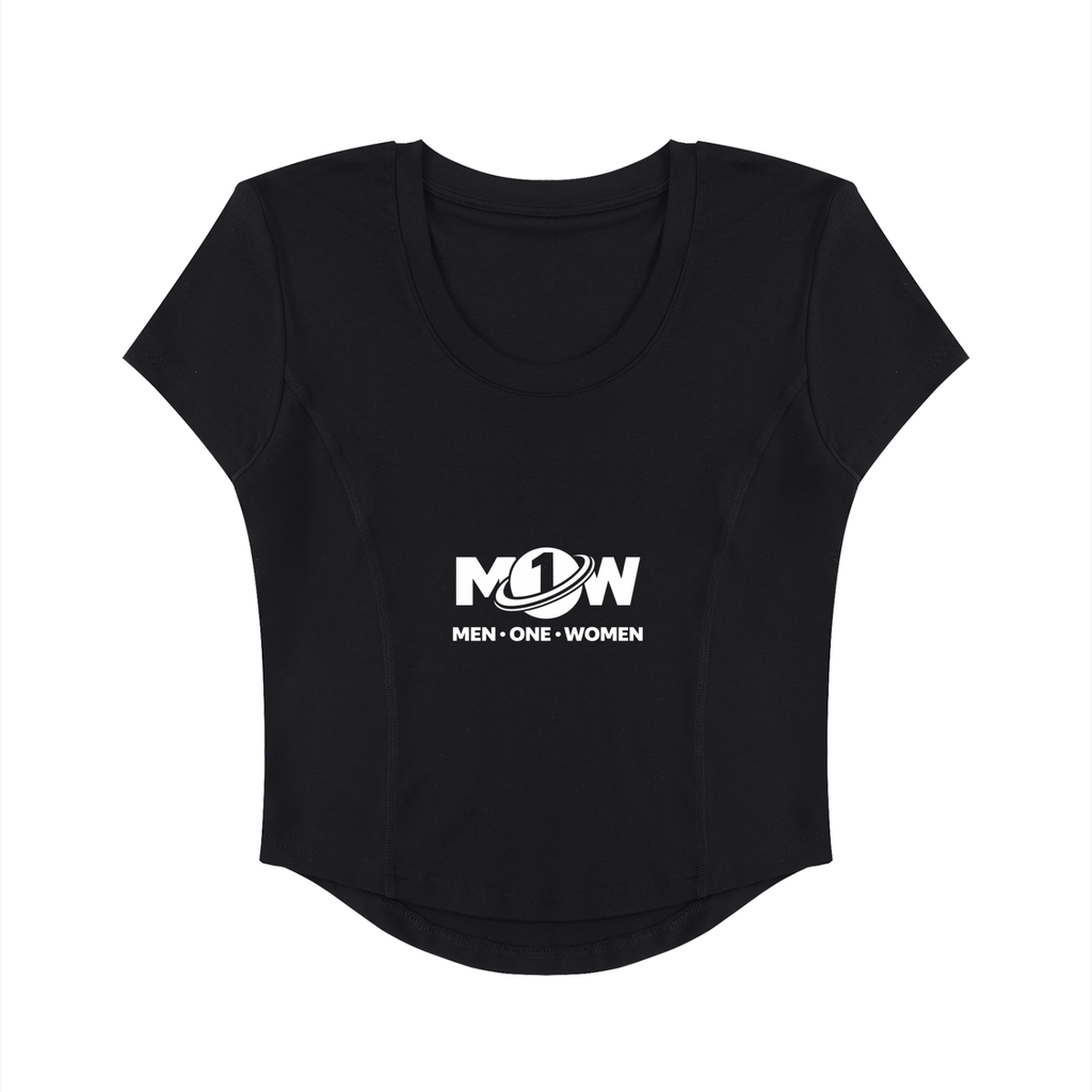 Women's Paneled Crop T-Shirt