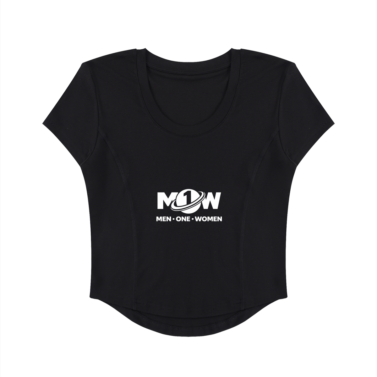 Women's Paneled Crop T-Shirt