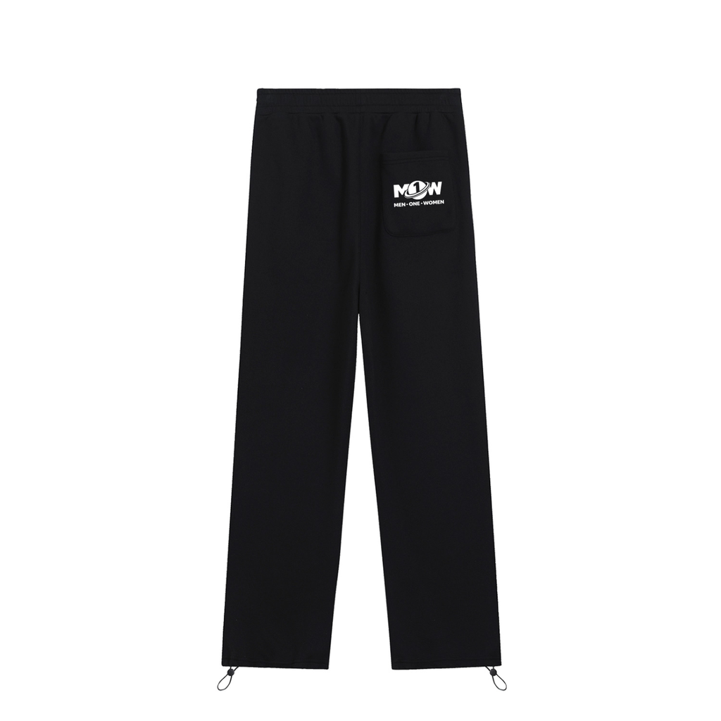 Essential Drawstring Straight-Leg Sweatpants