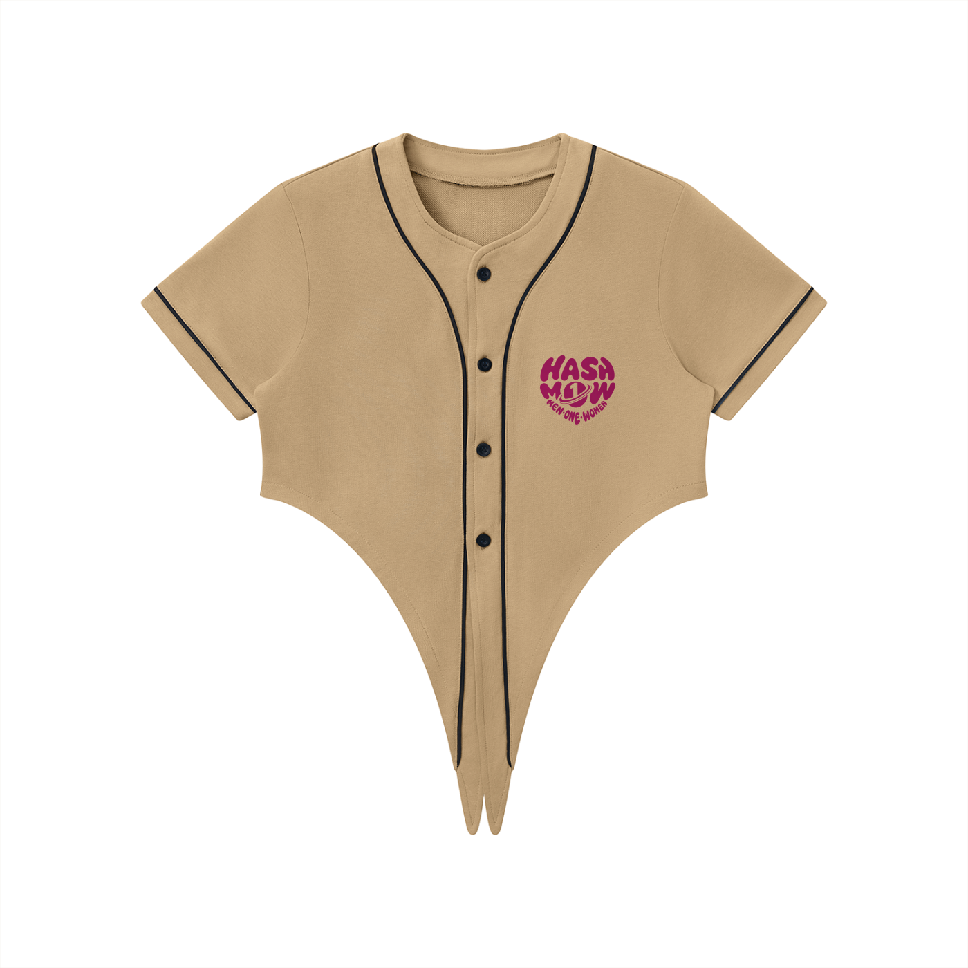 Women's Piping Baseball Jersey