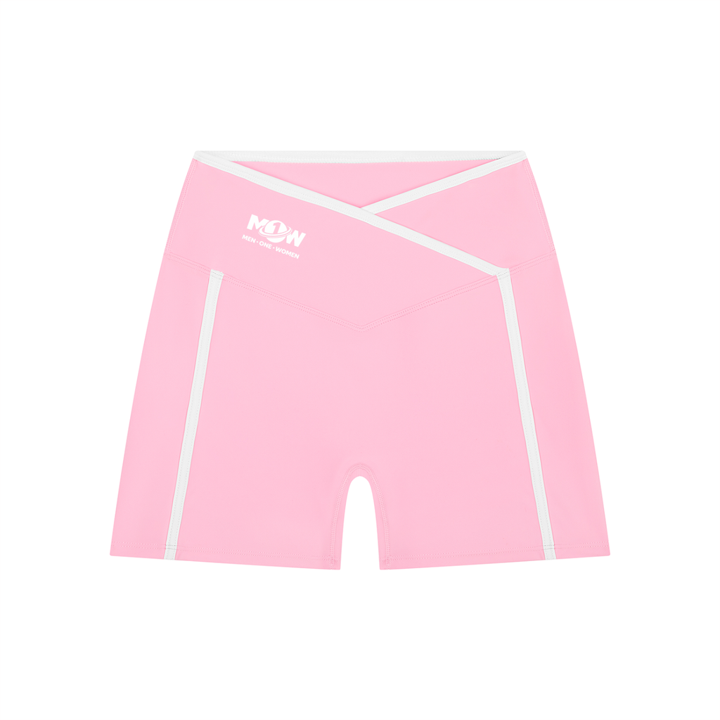 Women’s High Rise Color Block Yoga Shorts
