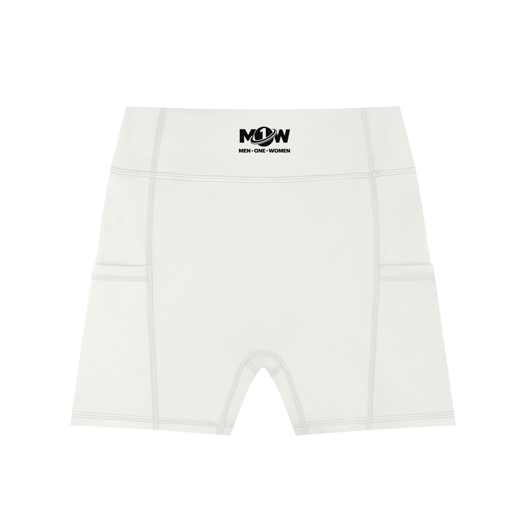 Women's High-Waisted Pocket Biker Shorts