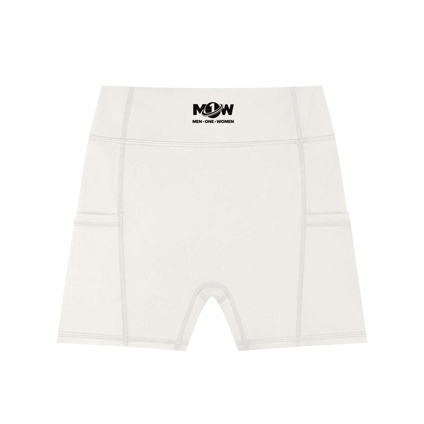Women's High-Waisted Pocket Biker Shorts