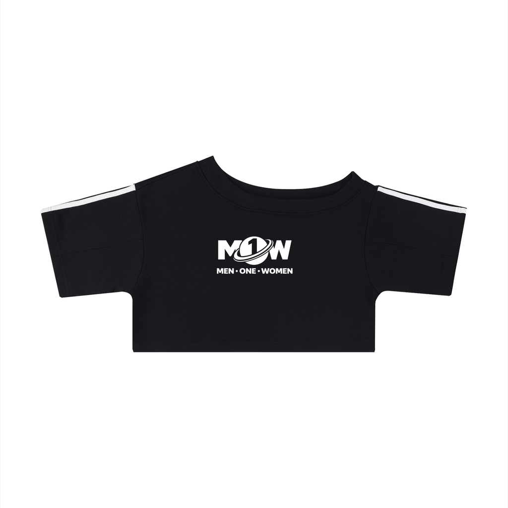 Women's Off-the-Shoulder Crop T-Shirt