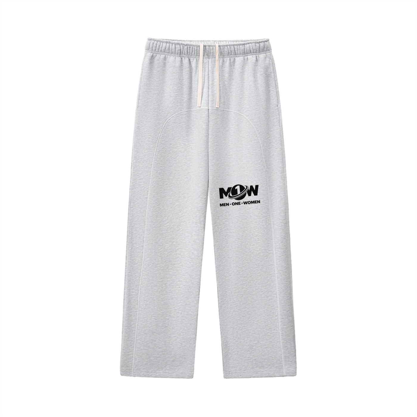 Contrast-Stitched Fleece Sweatpants