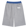 Unisex Plaid Waistband Shorts