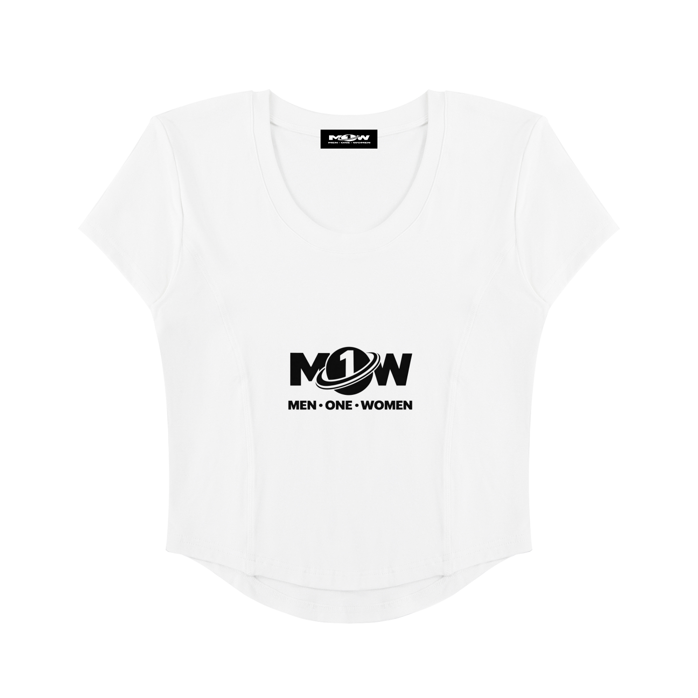 Women's Paneled Crop T-Shirt