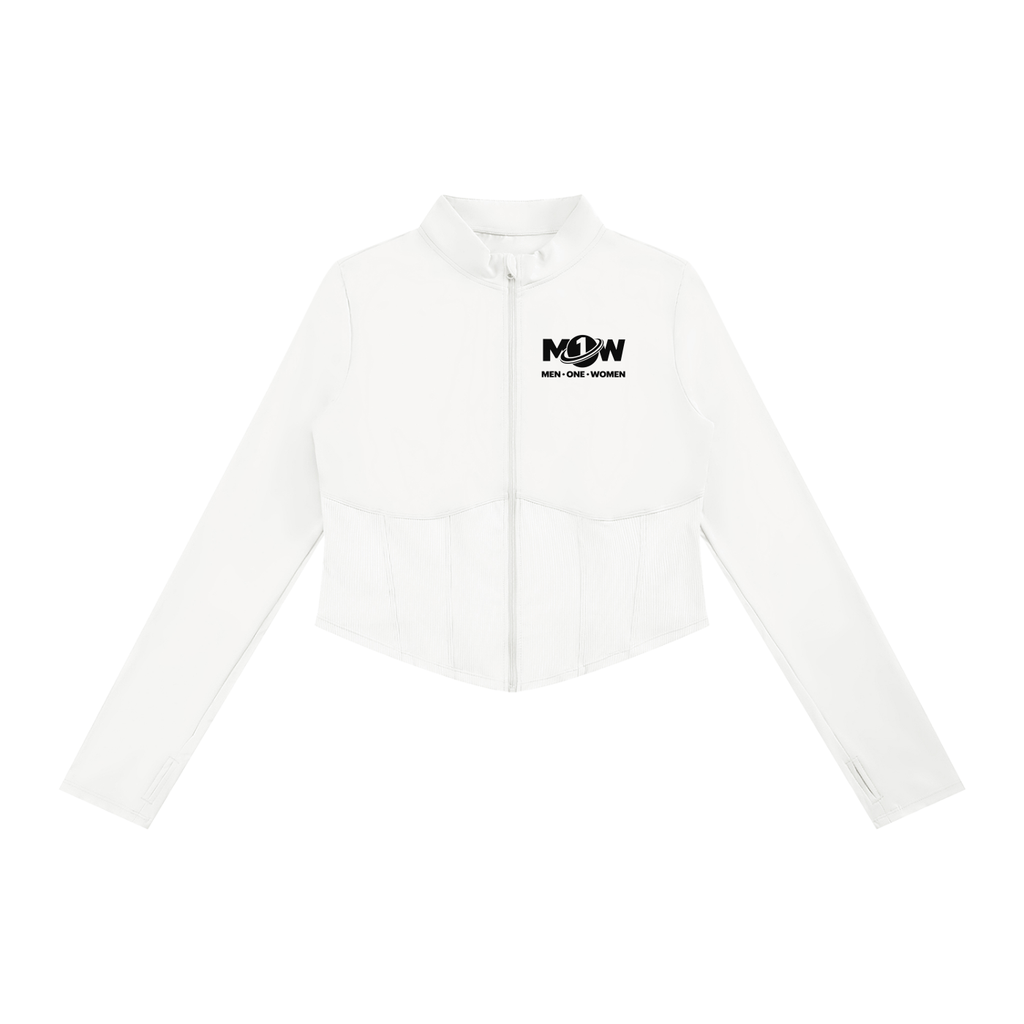 Women's Slim Fit Full-Zip Yoga Jacket