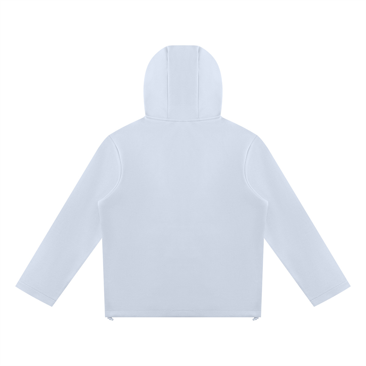 Unisex Paneled Full Zip Hoodie