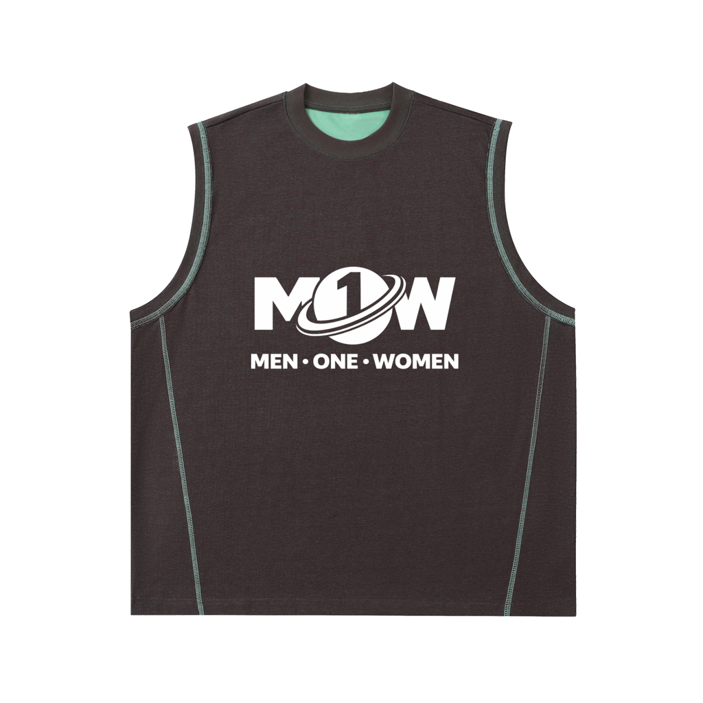Contrast Panel Cooling Performance Tank Top