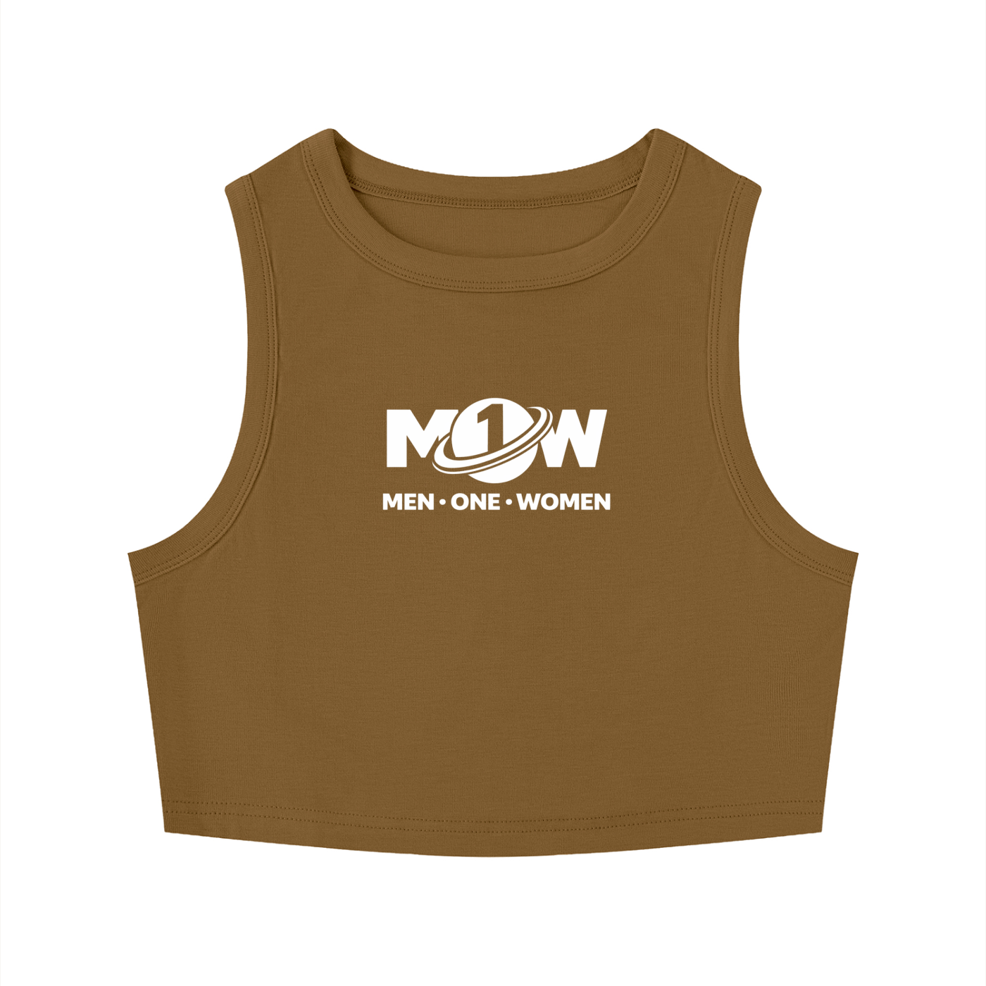 Women's Tight Crewneck Crop Tank Top