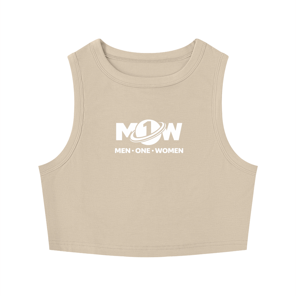 Women's Tight Crewneck Crop Tank Top