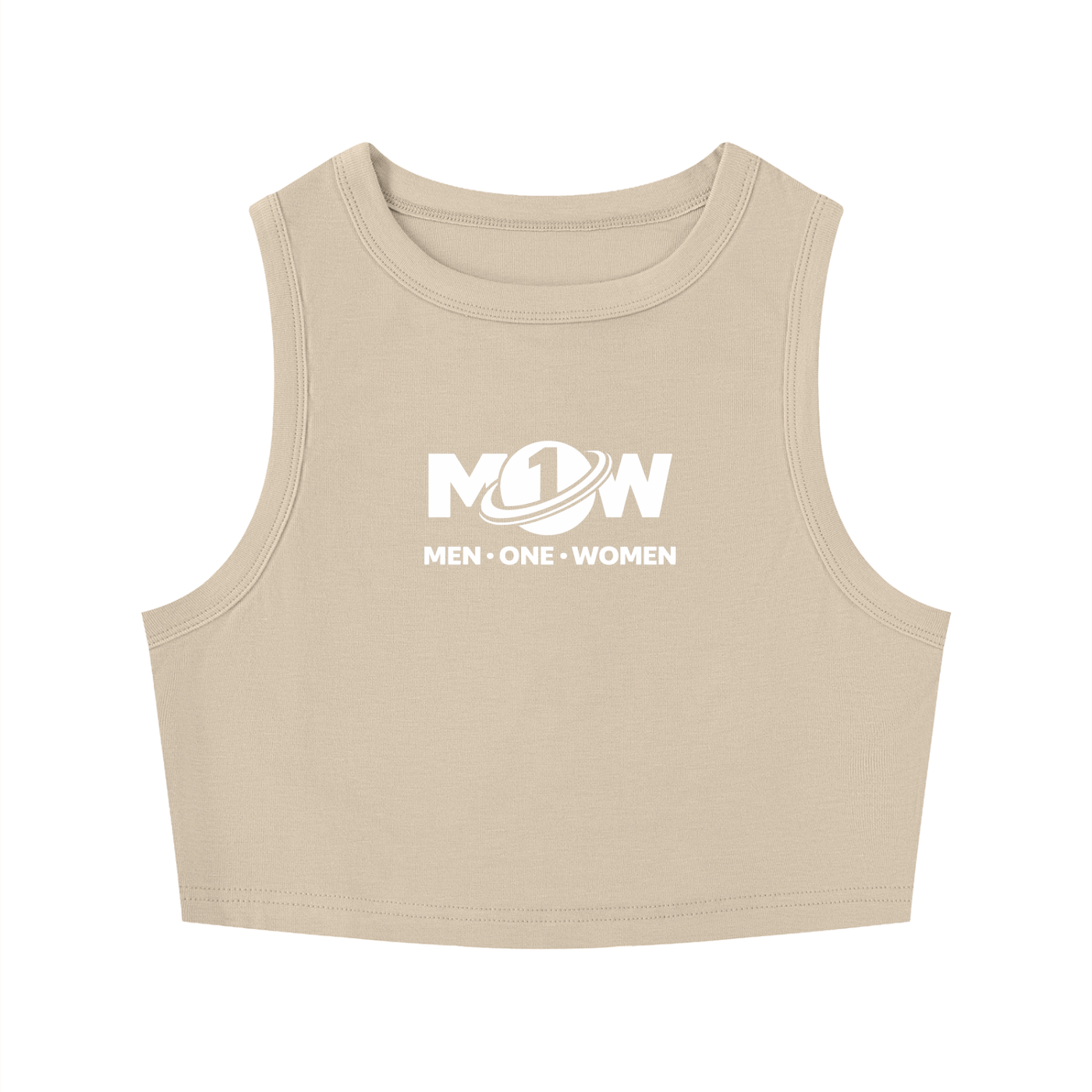 Women's Tight Crewneck Crop Tank Top