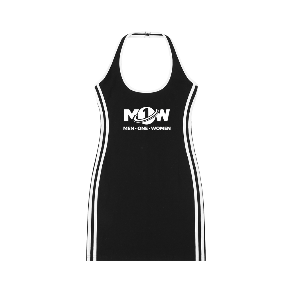 Women's Binding Tight Halter Dress