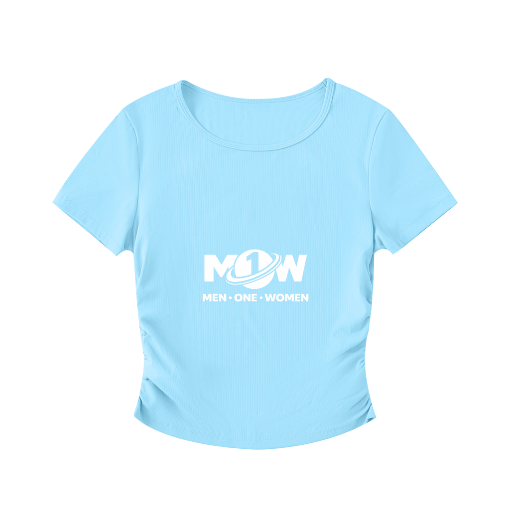 Ruched Bodycon Crop Top