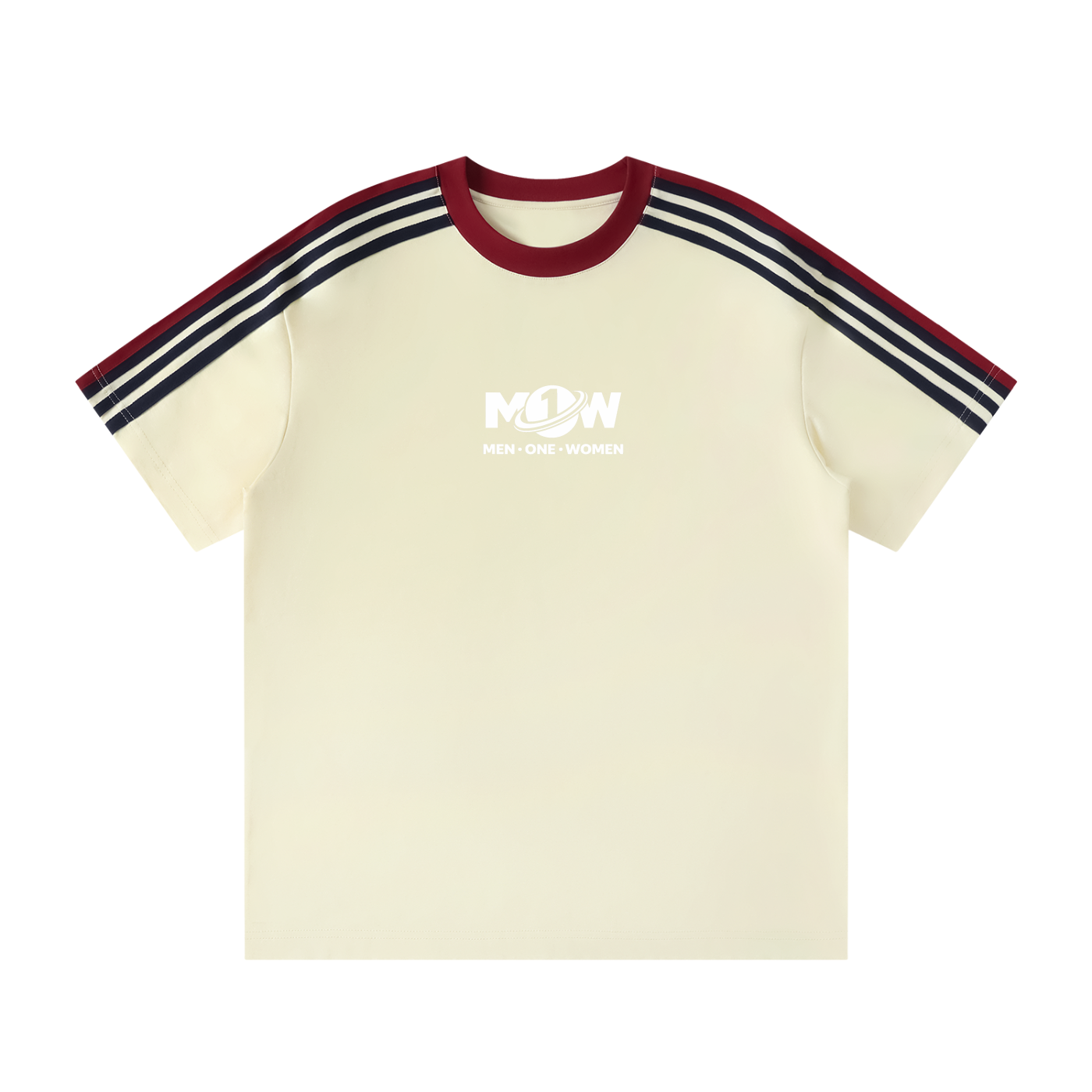 Unisex Colorblock Striped T-Shirt