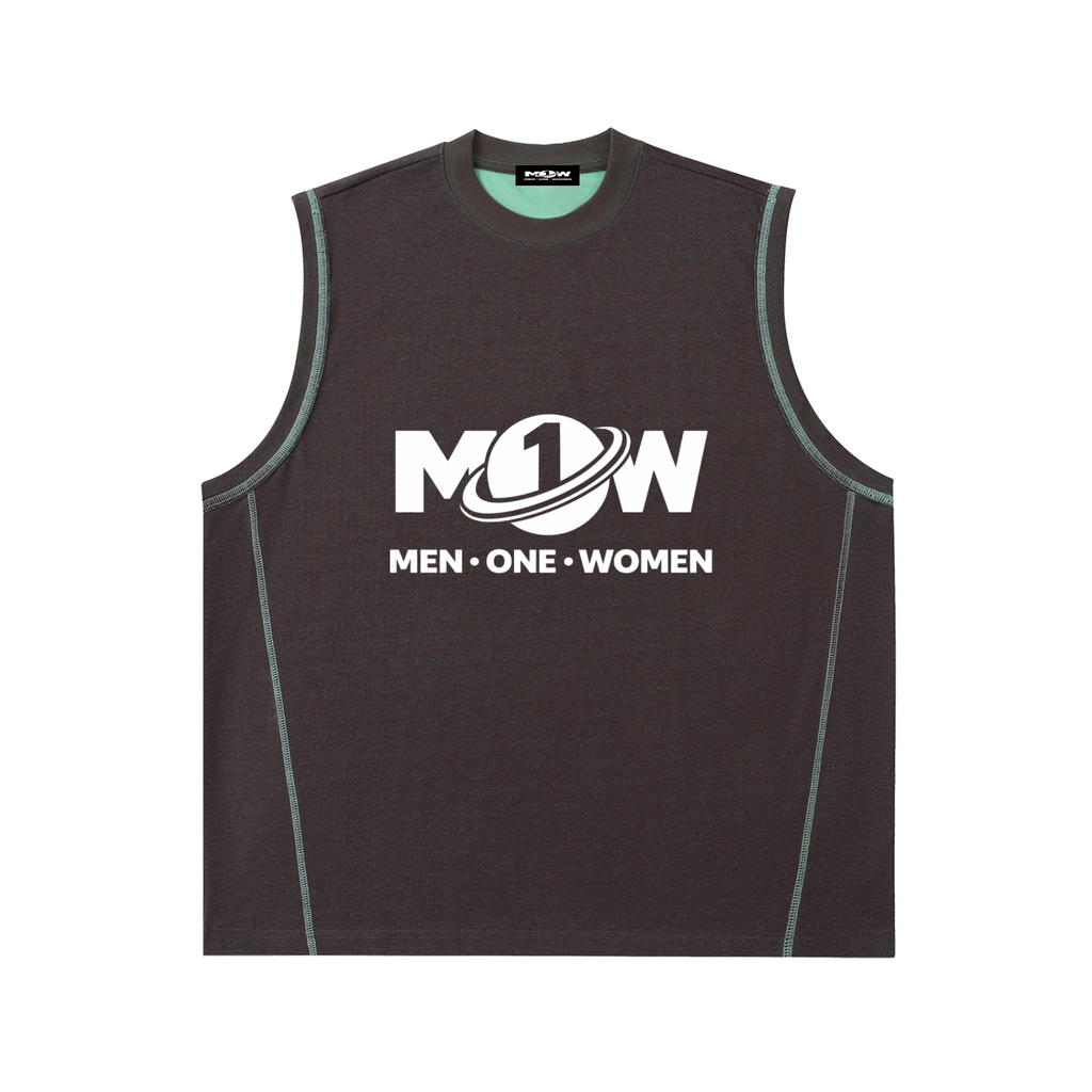 Contrast Panel Cooling Performance Tank Top