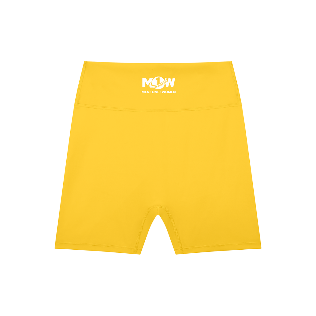 High-Waisted Blend Biker Shorts