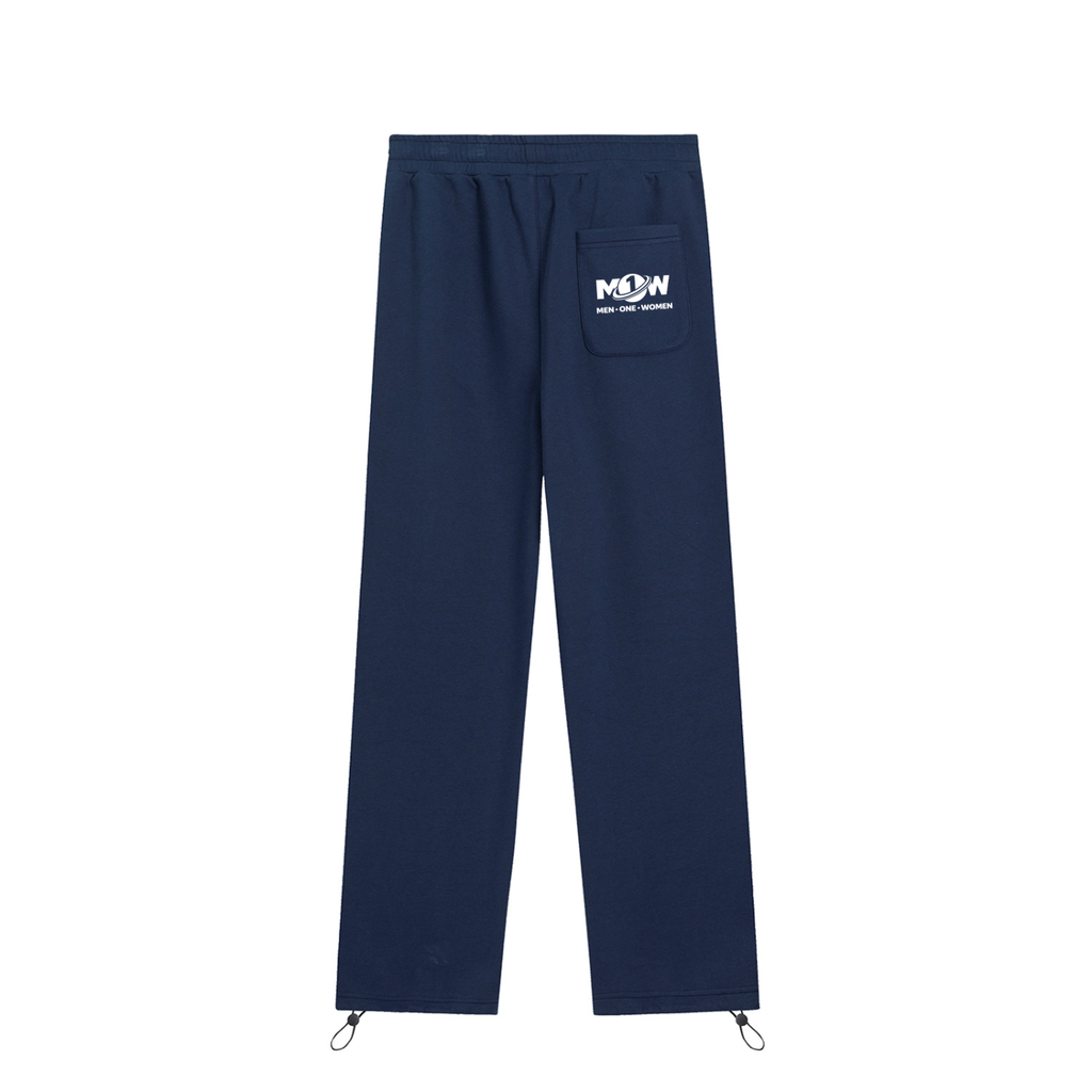 Essential Drawstring Straight-Leg Sweatpants