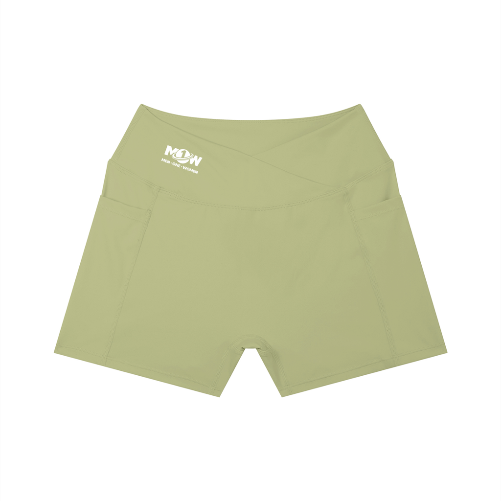 Women’s High Rise Pocket Yoga Shorts
