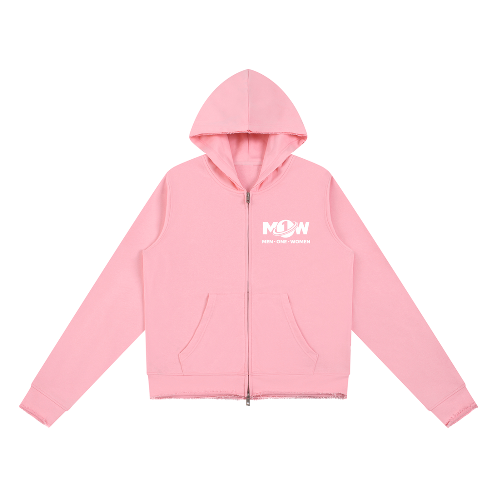 Women’s Raw Edge Full Zip Hoodie