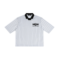 Unisex Pinstripe Collared Soccer Jersey