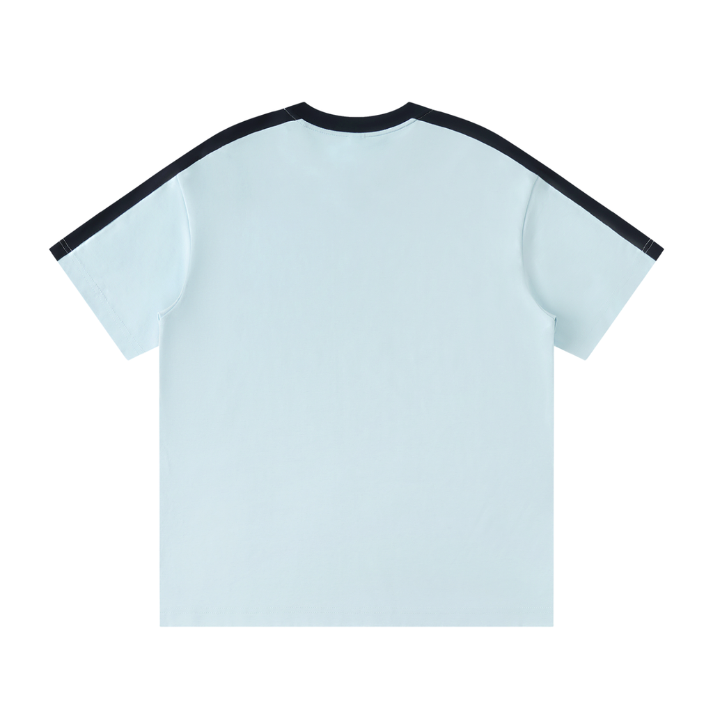 Unisex Colorblock Striped T-Shirt