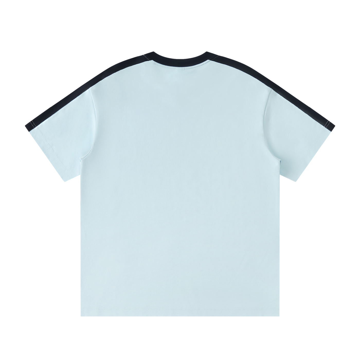 Unisex Colorblock Striped T-Shirt