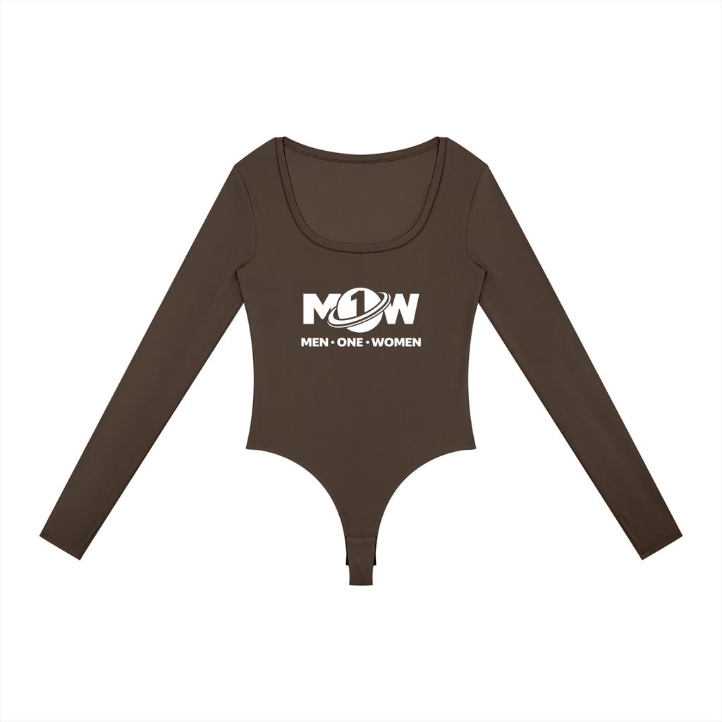 Women's Tight Long Sleeve Yoga Bodysuit