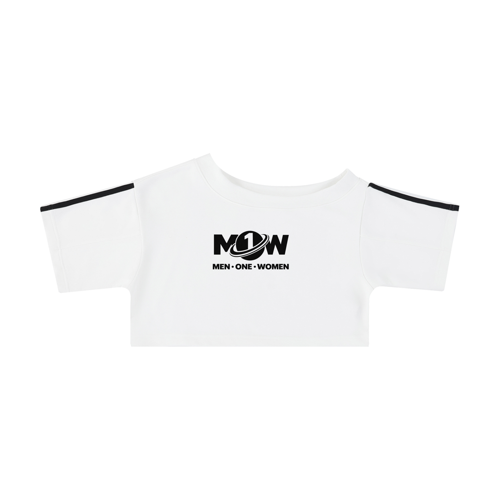 Women's Off-the-Shoulder Crop T-Shirt