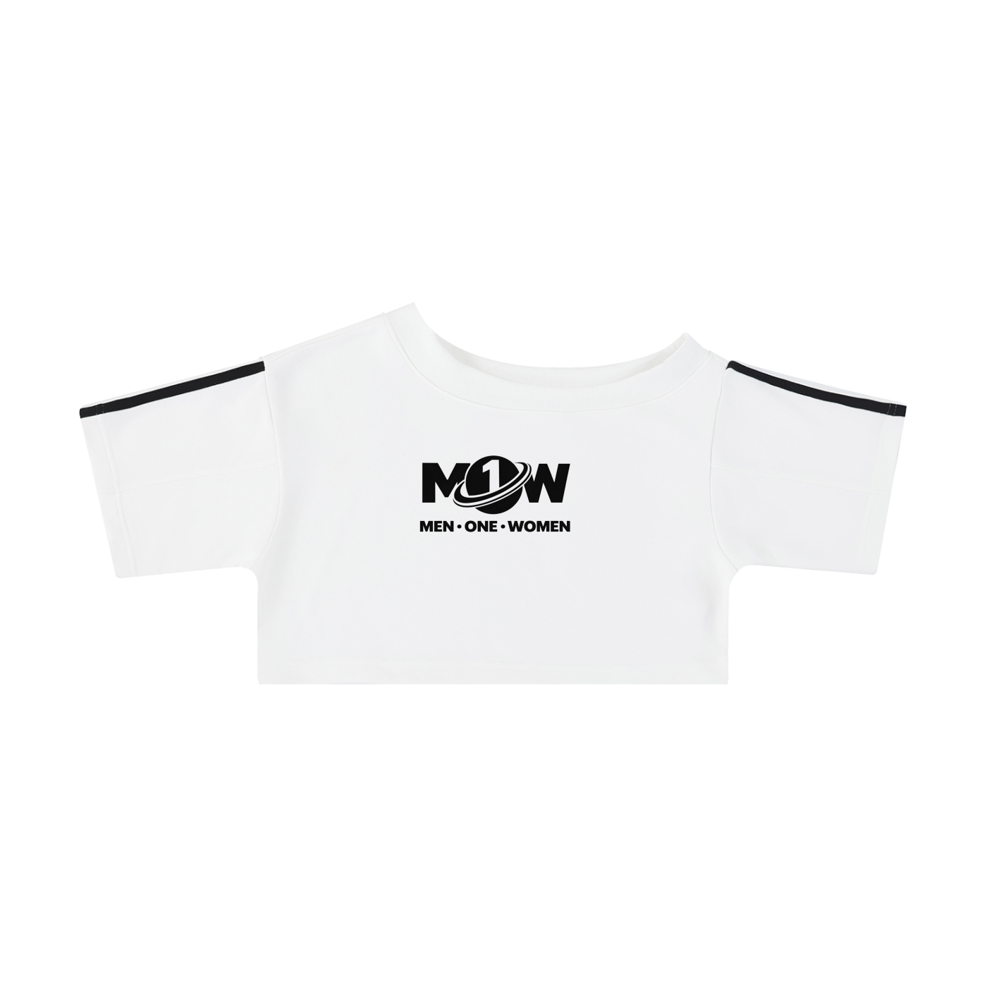 Women's Off-the-Shoulder Crop T-Shirt