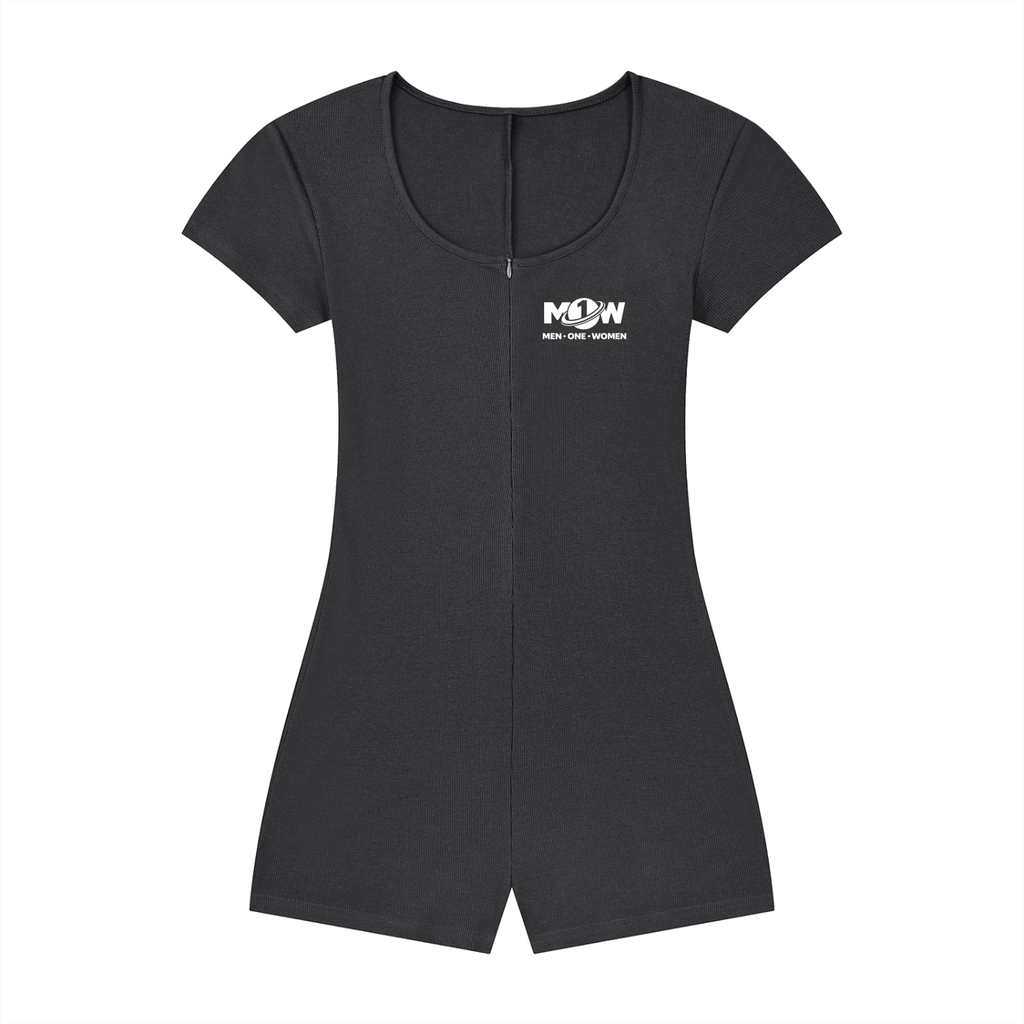 Women's Dual-Function Cape Tie-Waist Romper