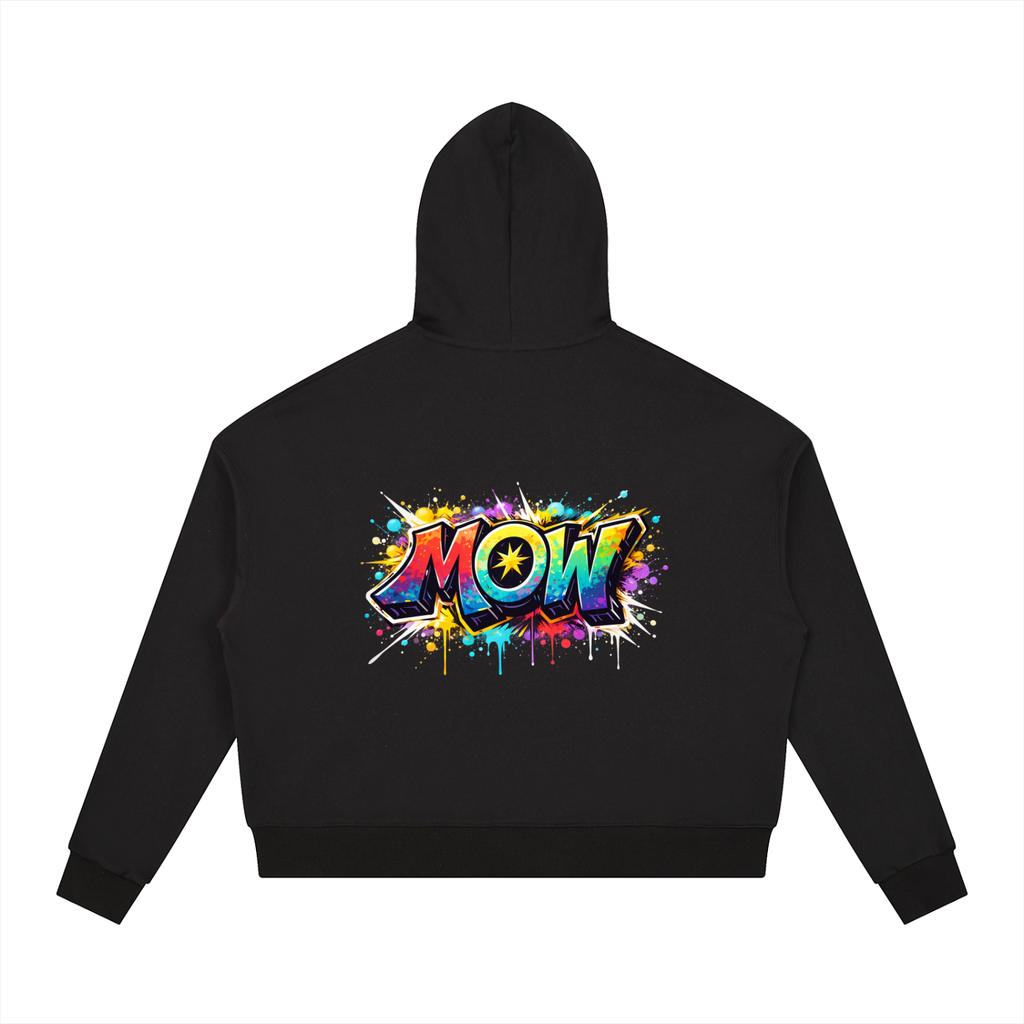 Contrast Drawstring Hoodie