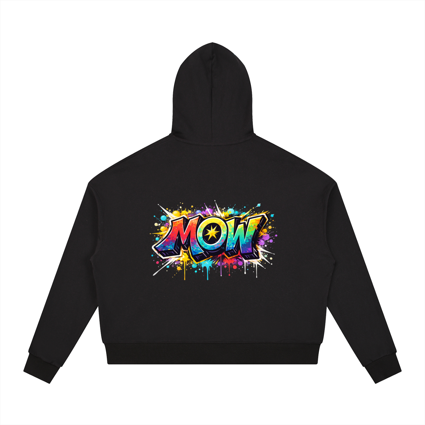 Contrast Drawstring Hoodie