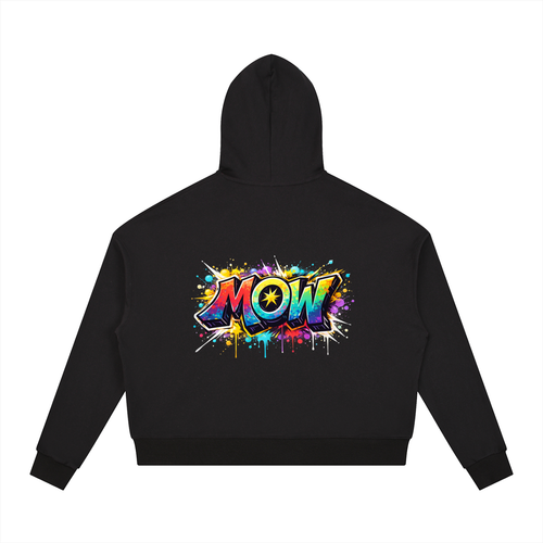 Contrast Drawstring Hoodie