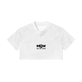 Women’s Cropped Paneled V-Neck Jersey