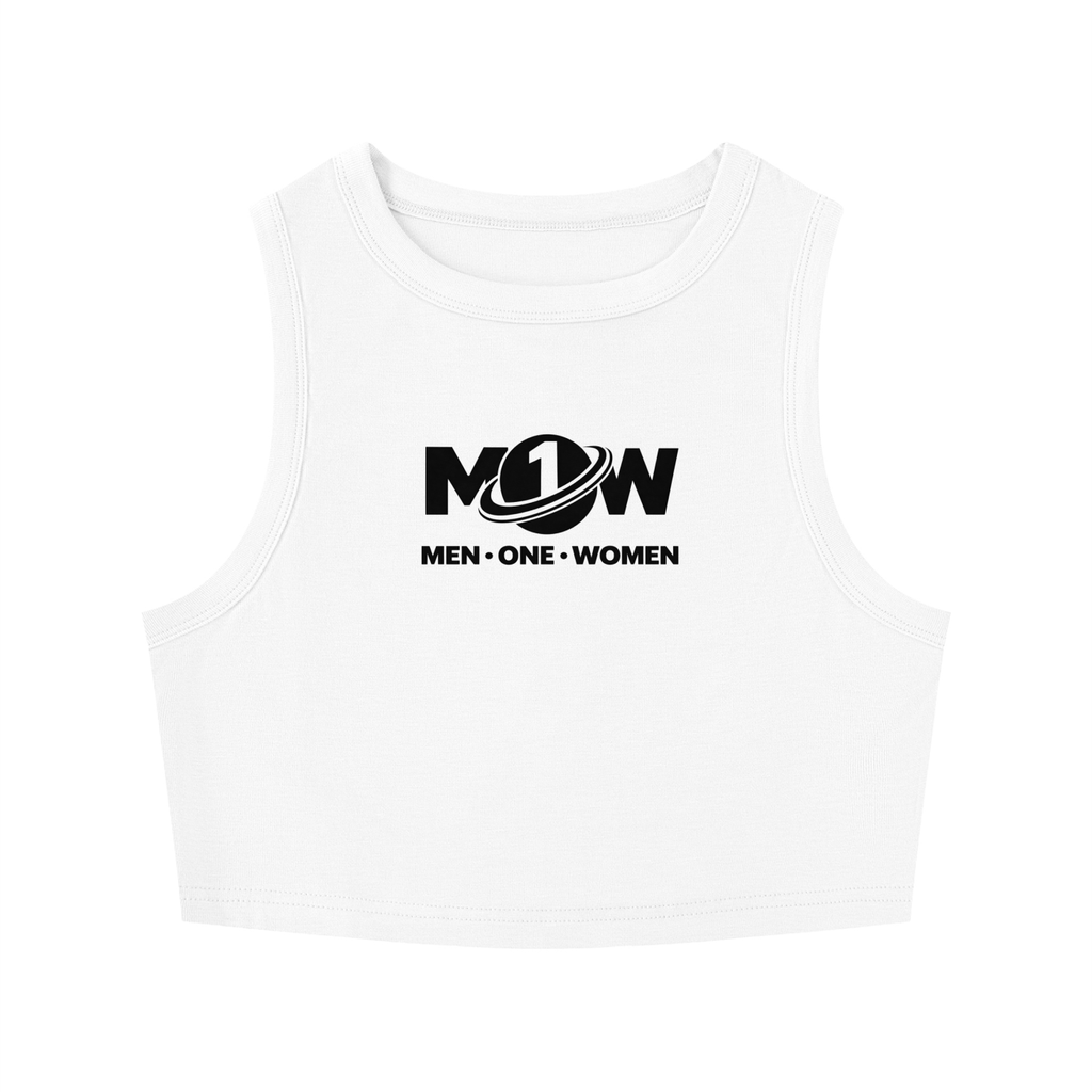 Women's Tight Crewneck Crop Tank Top