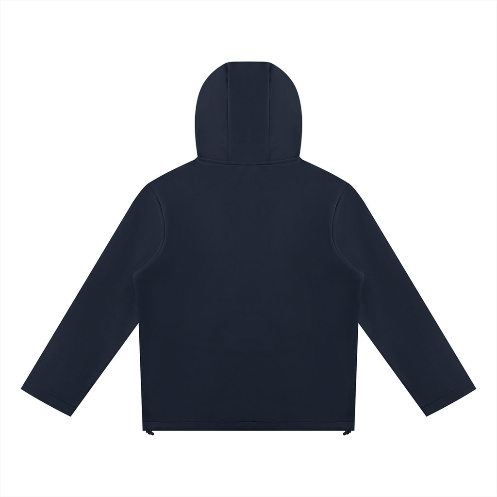 Unisex Paneled Full Zip Hoodie