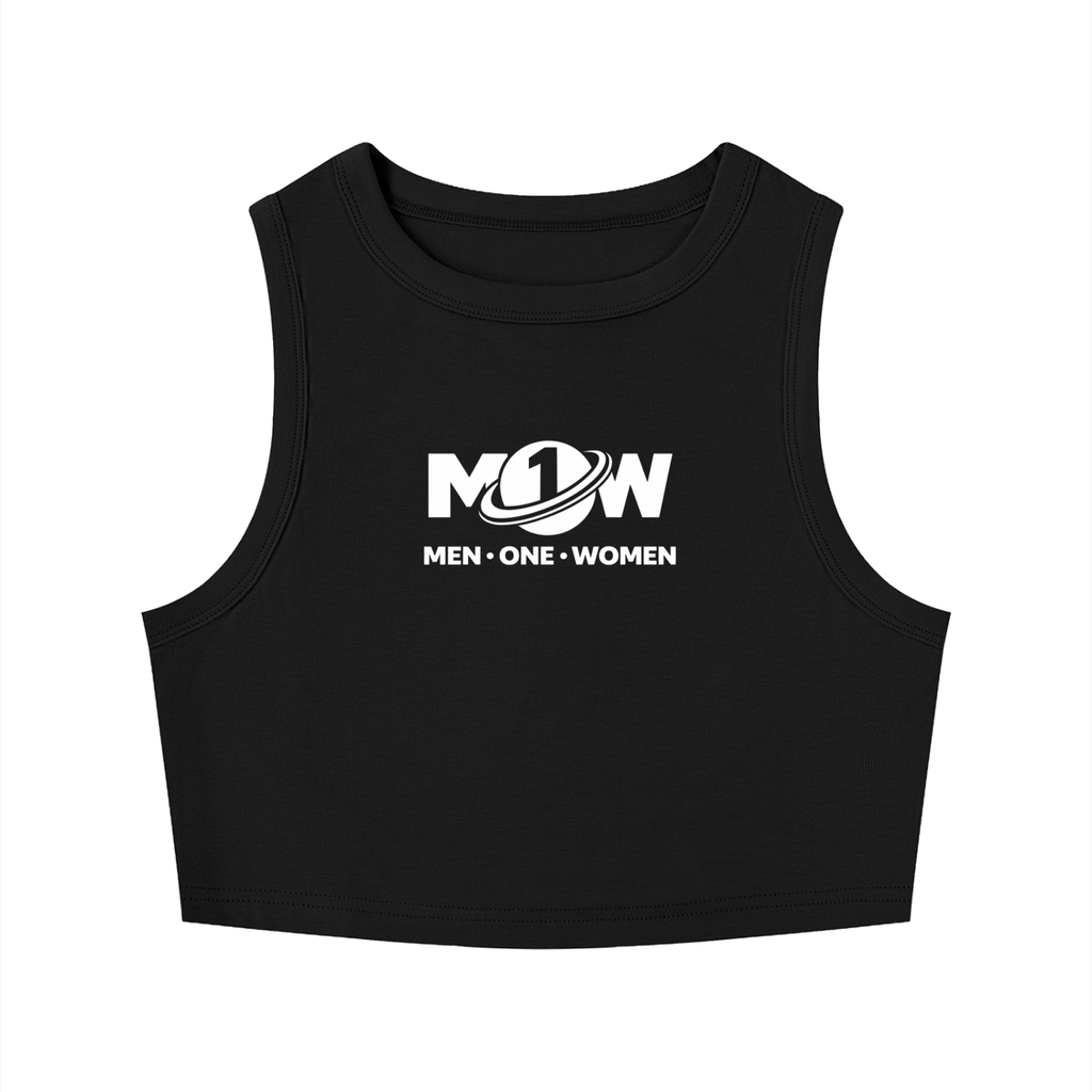 Women's Tight Crewneck Crop Tank Top