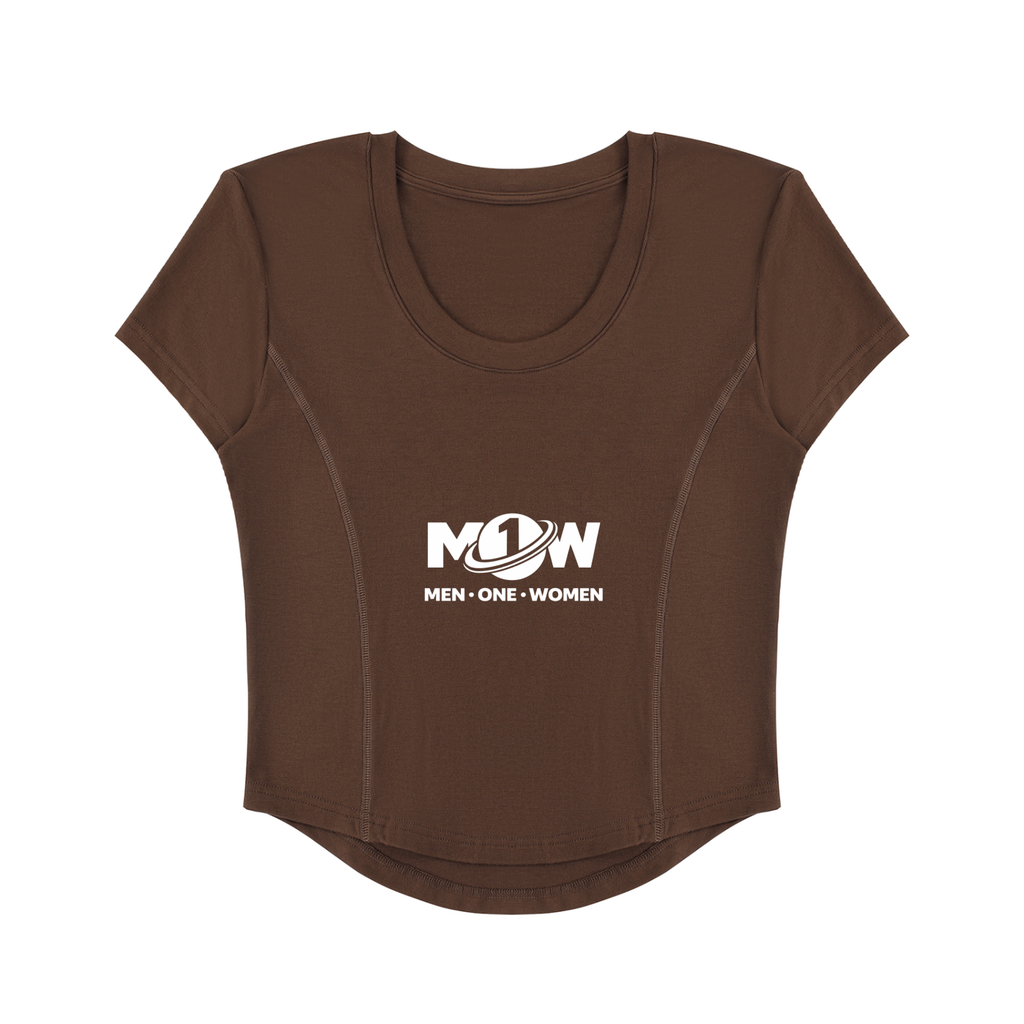 Women's Paneled Crop T-Shirt